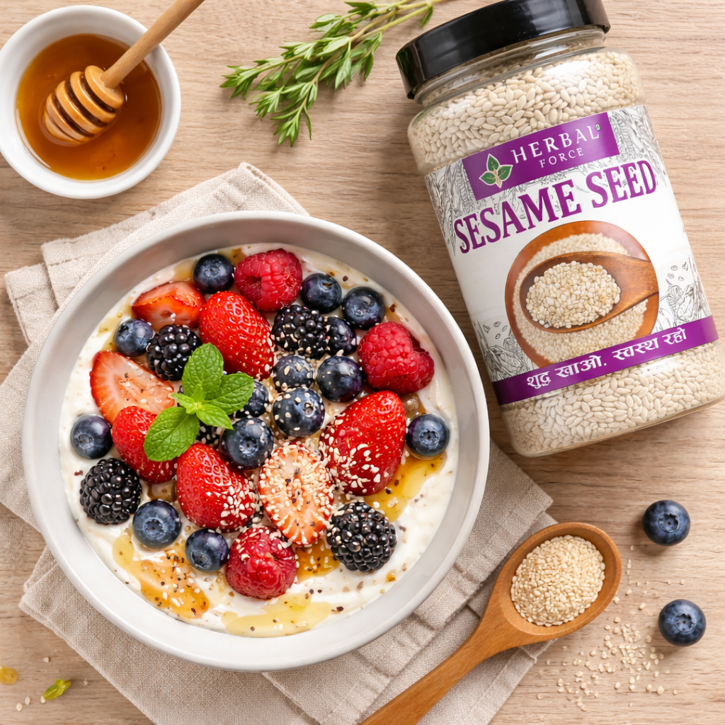 Premium Sesame Seeds (Safed Til) – 100% Natural & Unhulled - Image 3